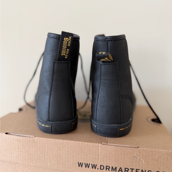 Dr. Martens Sheridan Black High-Top Sneakers - Picture 5 of 7